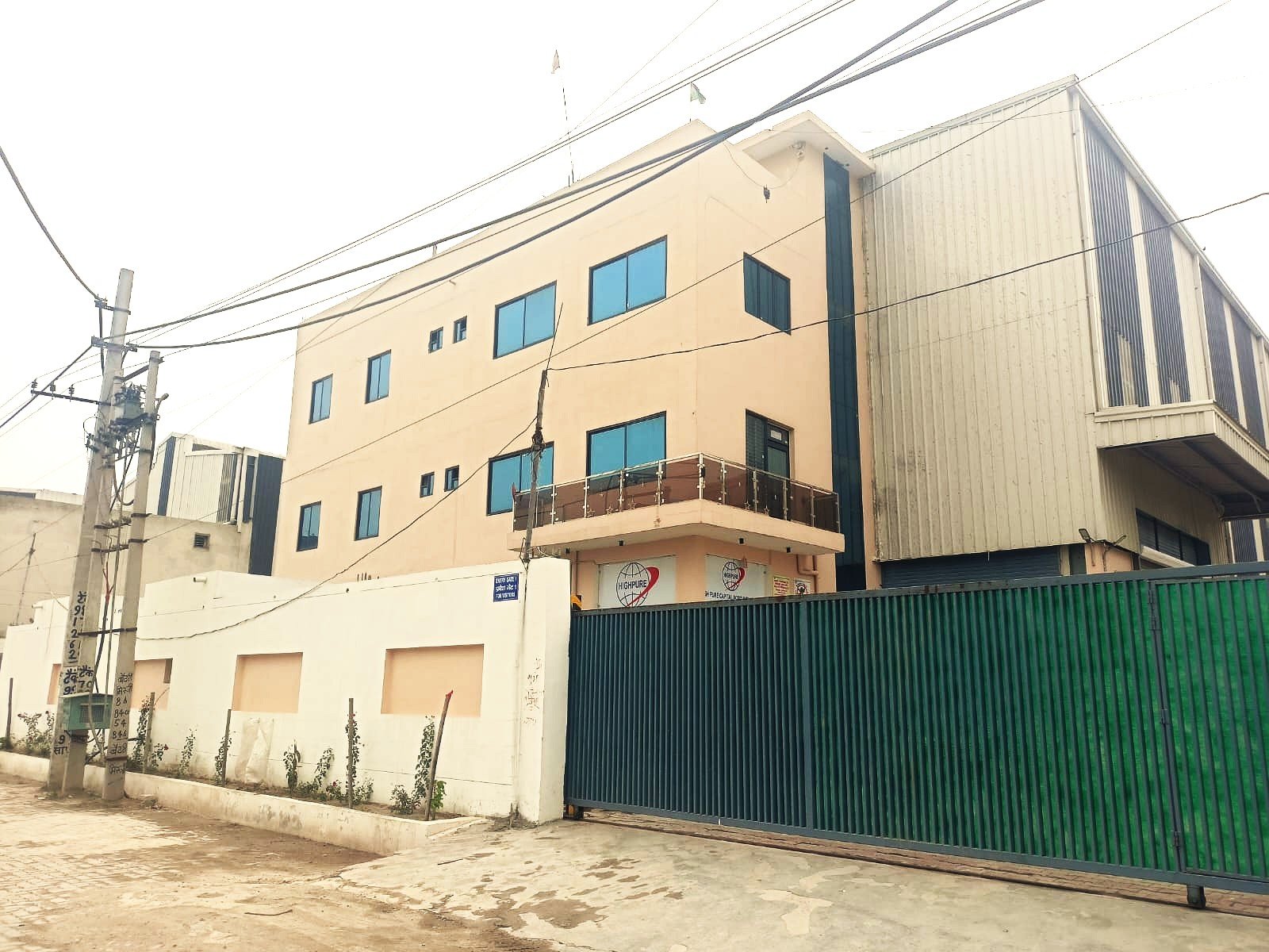 High Pure manufacturing facility